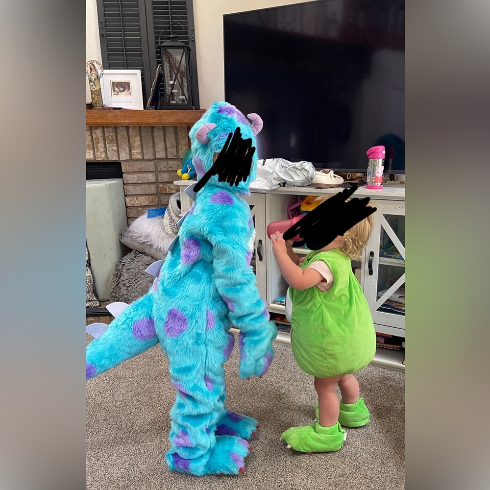 Bundle Monsters Inc Sulley and Mike pottery barn kids costumes
